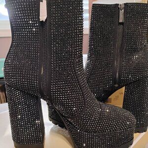 Michael Kors Enya Embellished platform Boot-NEW in box